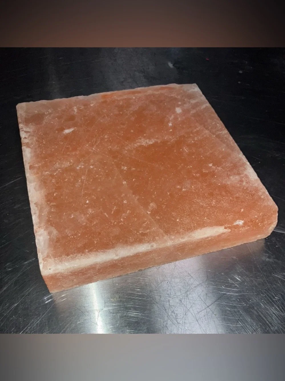 Himalayan Salt Serving Block - Pink Salt Plateau for Cooking & Serving